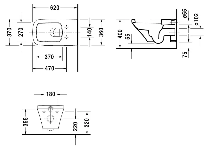 Duravit - DuraStyle - WC - 2537092000 – 2. kép