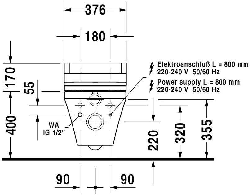 Duravit - DuraStyle - WC - 2537590000 – 4. kép
