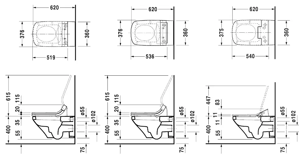 Duravit - DuraStyle - WC - 2537592000 – 2. kép