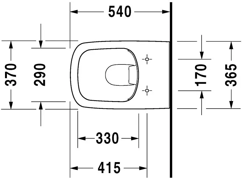 Duravit - DuraStyle - WC - 2538090000 – 2. kép
