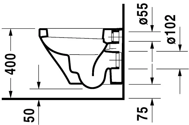 Duravit - DuraStyle - WC - 2539090000 – 3. kép