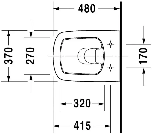 Duravit - DuraStyle - WC - 25390900001 – 2. kép