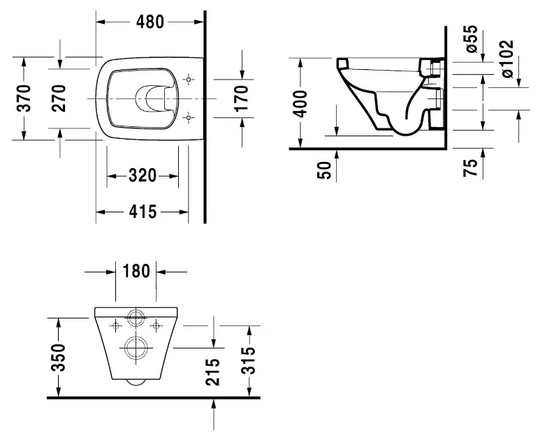 Duravit - DuraStyle - WC - 2539092000 – 2. kép