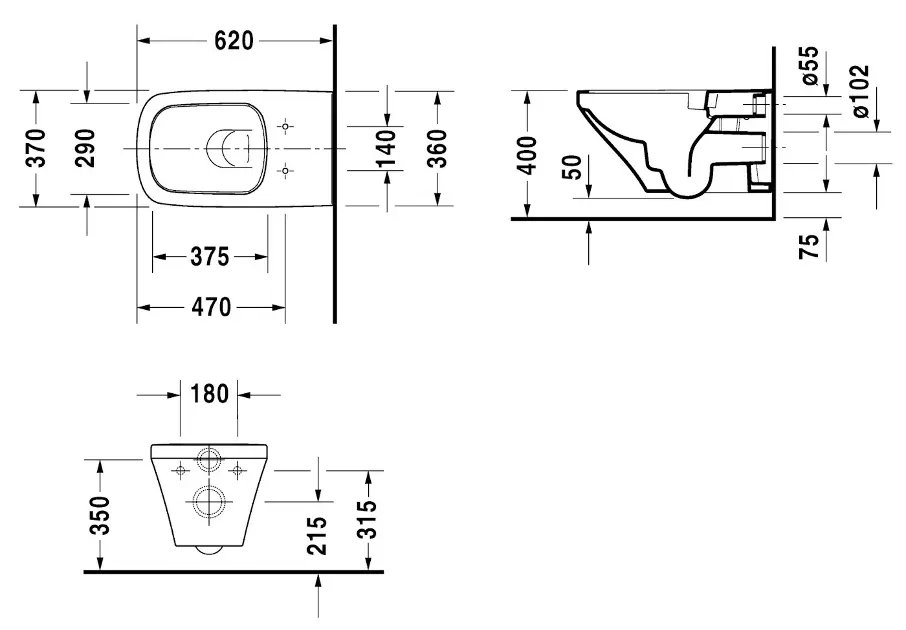 Duravit - DuraStyle - WC - 2542092000 – 2. kép