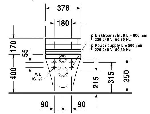 Duravit - DuraStyle - WC - 2542590000 – 4. kép