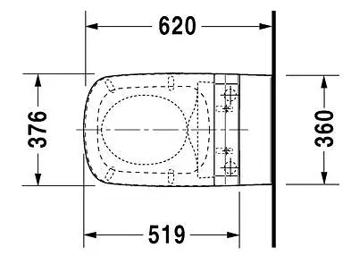 Duravit - DuraStyle - WC - 25425900001 – 2. kép
