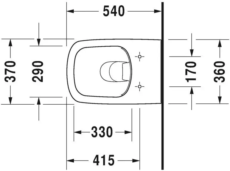 Duravit - DuraStyle - WC - 2551090000 – 2. kép