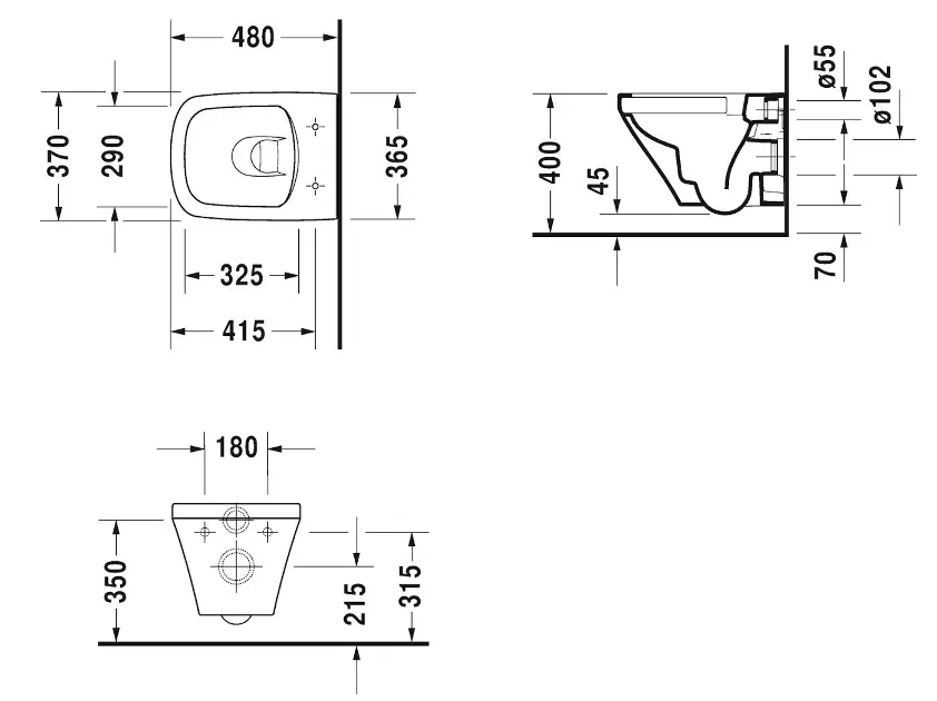 Duravit - DuraStyle - WC - 25710900001 – 2. kép