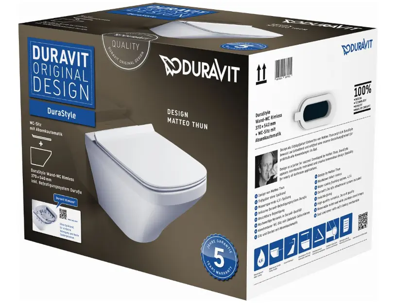 Duravit - DuraStyle - WC - 45510900A1 – 5. kép