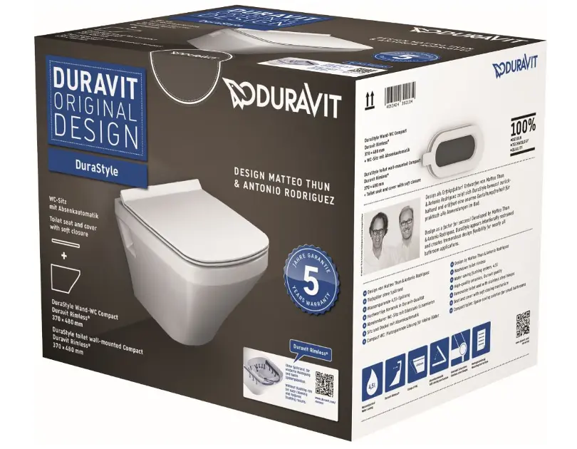 Duravit - DuraStyle - WC - 45710900A1 – 6. kép