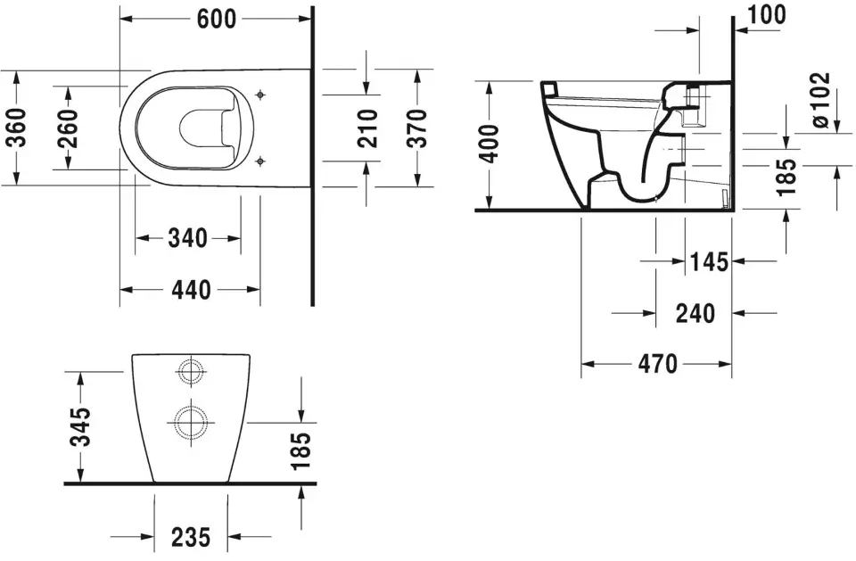 Duravit - ME by Starck - WC - 2169090000 – 2. kép
