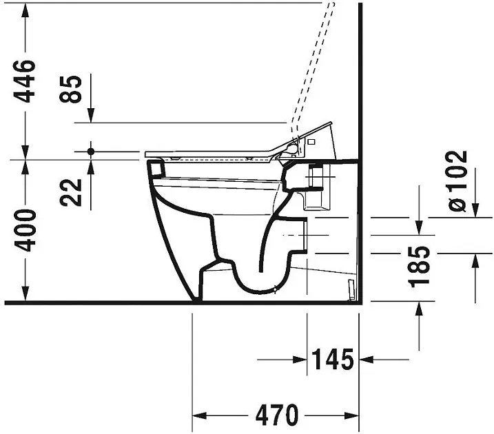 Duravit - ME by Starck - WC - 2169590000 – 3. kép