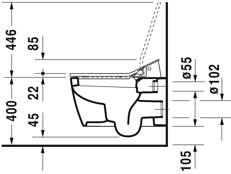 Duravit - ME by Starck - WC - 2528590000 – 3. kép