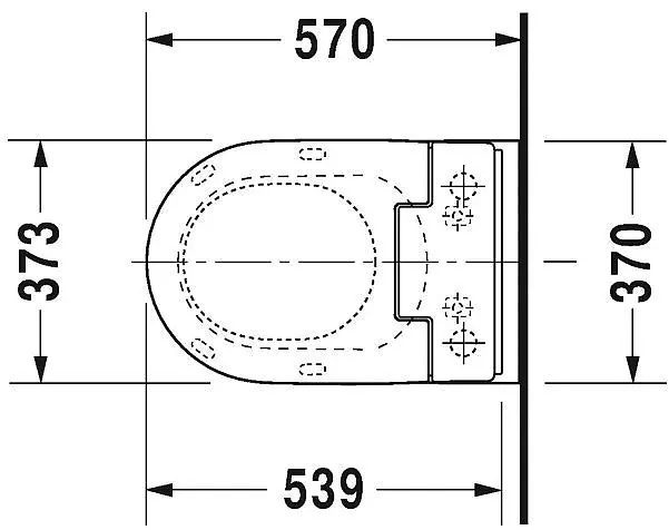 Duravit - ME by Starck - WC - 2528592000 – 2. kép