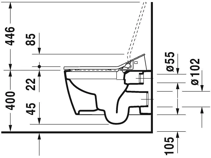 Duravit - ME by Starck - WC - 2529590000 – 3. kép
