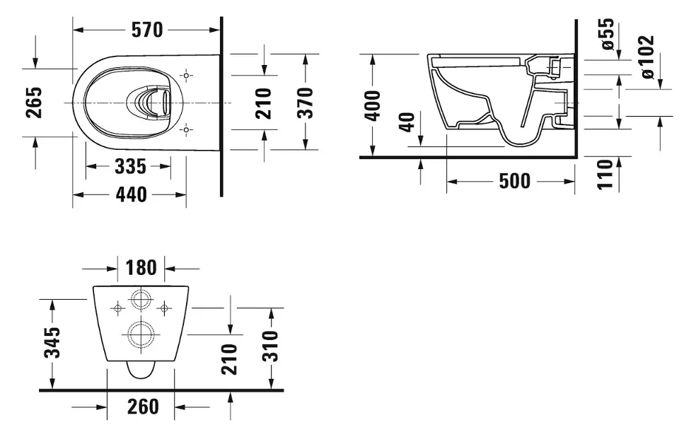 Duravit - ME by Starck - WC - 45790920A1 – 2. kép