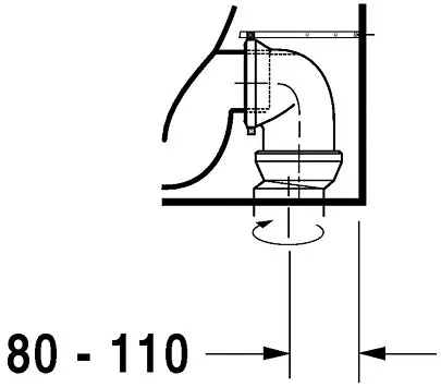 Duravit - Starck 2 - WC - 21280900001 – 7. kép