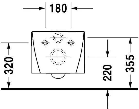 Duravit - Starck 2 - WC - 2534090000 – 4. kép