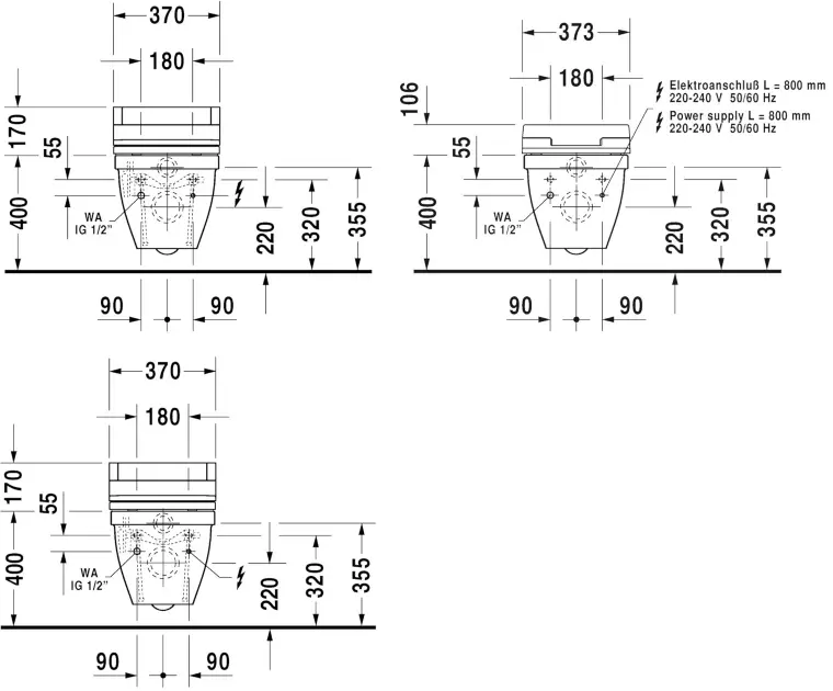 Duravit - Starck 3 - WC - 2226592000 – 4. kép