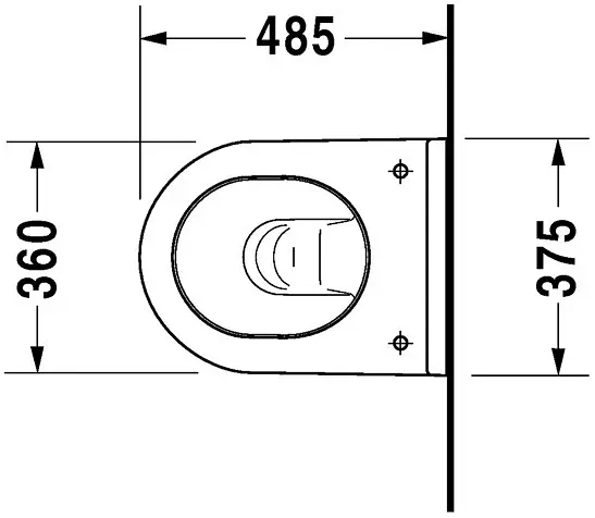 Duravit - Starck 3 - WC - 22270900001 – 2. kép