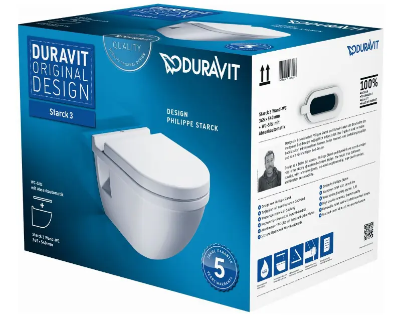 Duravit - Starck 3 - WC - 42000900A1 – 3. kép
