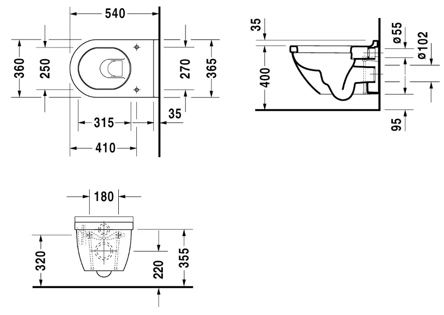 Duravit - Starck 3 - WC - 42250900A1 – 2. kép