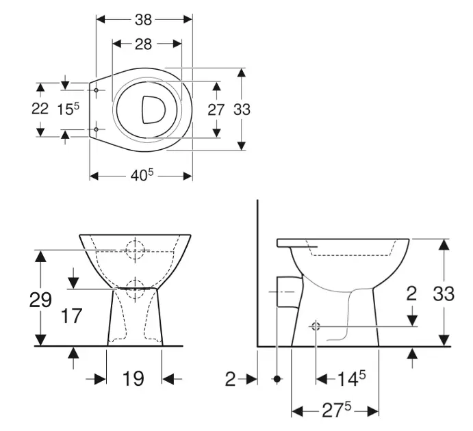 Geberit - Bambini - WC - 500.916.00.1 – 2. kép