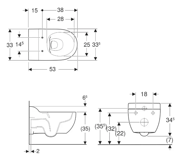 Geberit - Bambini - WC - 502.959.00.1 – 2. kép