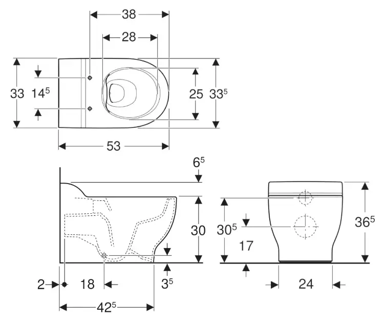 Geberit - Bambini - WC - 502.966.00.1 – 2. kép