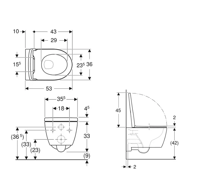 Geberit - iCon - WC - 501.663.JT.1 – 2. kép