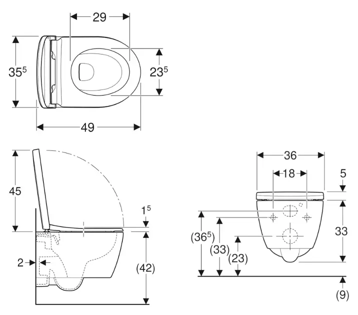 Geberit - iCon - WC - 502.381.JT.1 – 2. kép