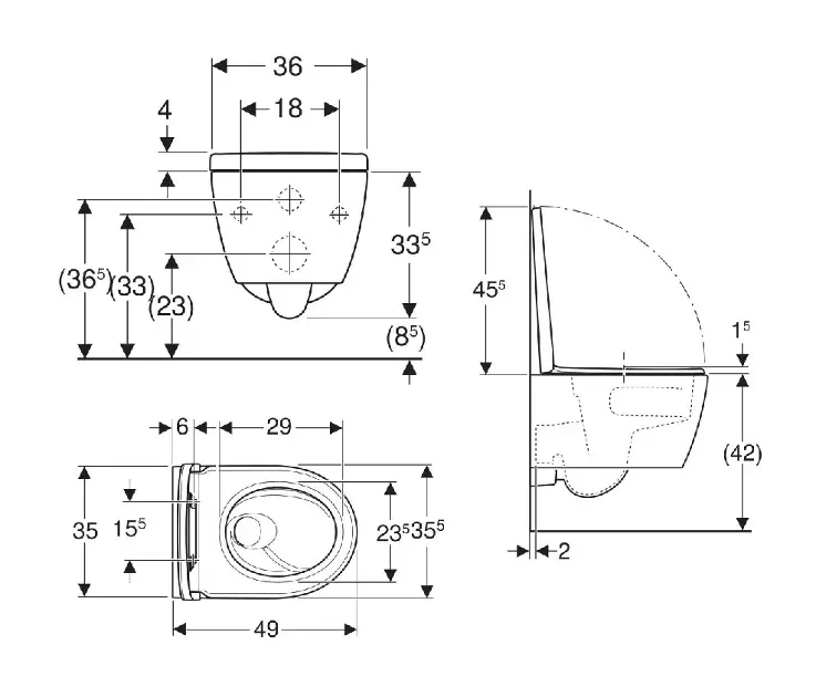 Geberit - iCon - WC - 503.049.JT.1 – 2. kép