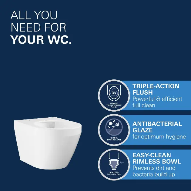 Grohe - Euro Ceramic - WC - 102486SH00 – 8. kép