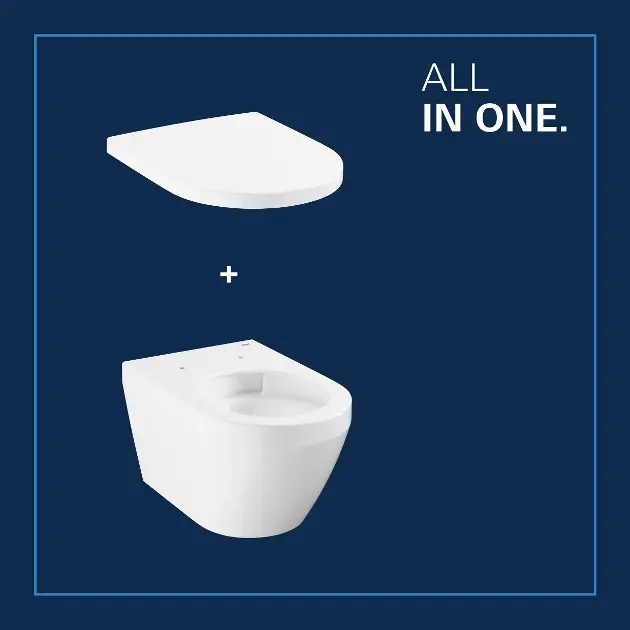 Grohe - Euro Ceramic - WC - 102510SH00 – 10. kép