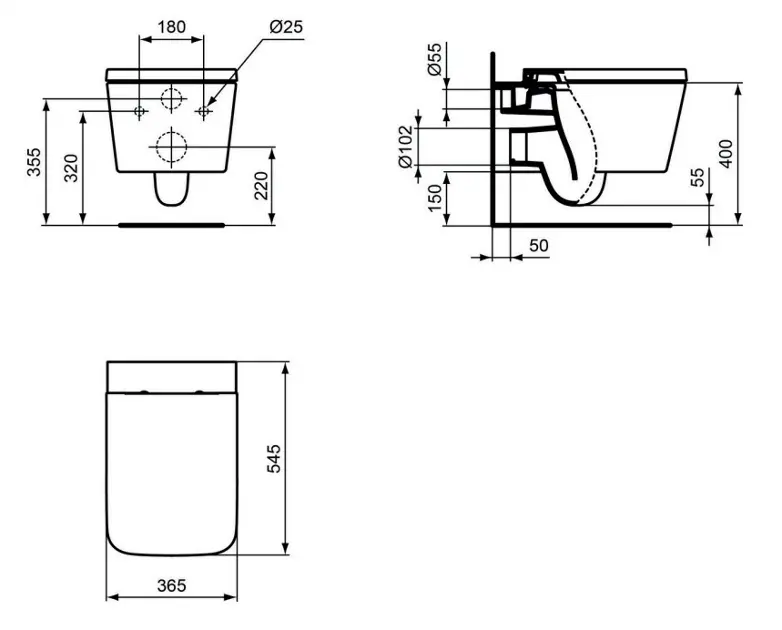 Ideal Standard - Blend - WC - T368601 – 2. kép