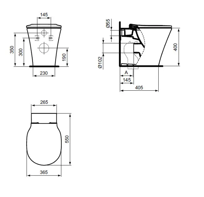 Ideal Standard - Connect Air - WC - E0042MA – 2. kép