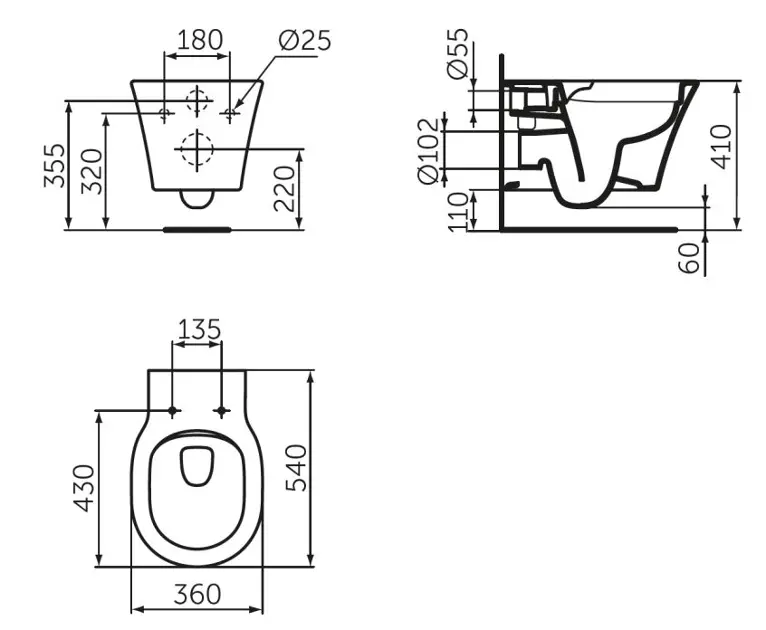 Ideal Standard - Connect Air - WC - E2288MA – 2. kép