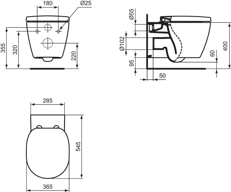 Ideal Standard - Connect - WC - E047901 – 2. kép
