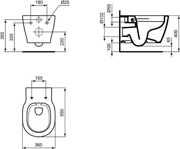 Ideal Standard - Connect - WC - E817401 – 2. kép