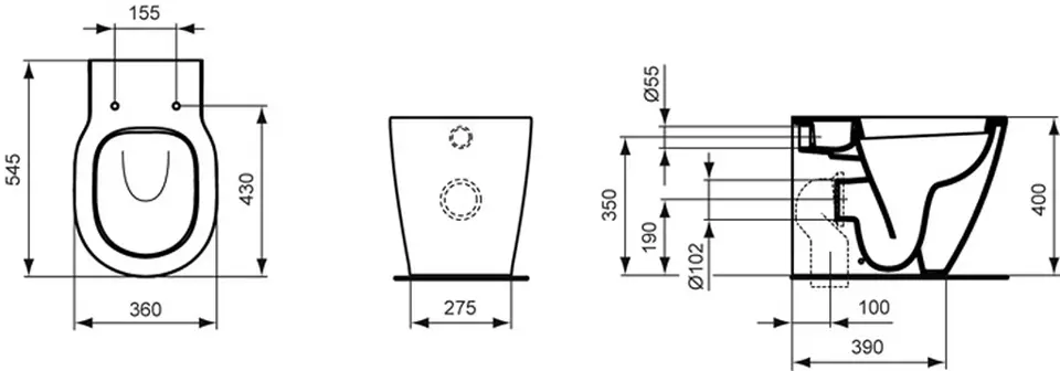 Ideal Standard - Connect - WC - E823101 – 2. kép