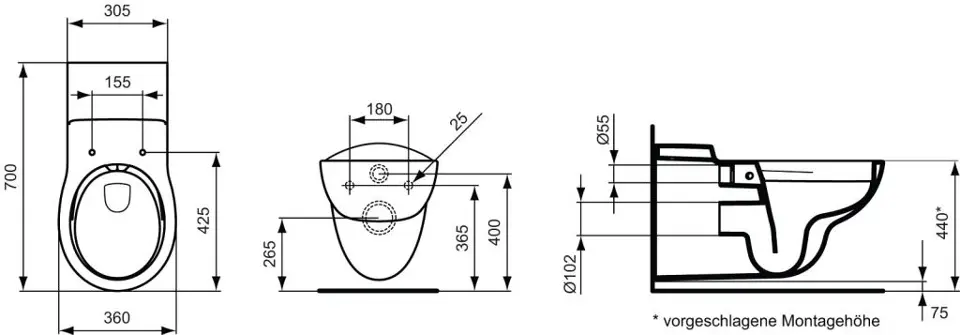 Ideal Standard - Contour 21 - WC - S306901 – 2. kép