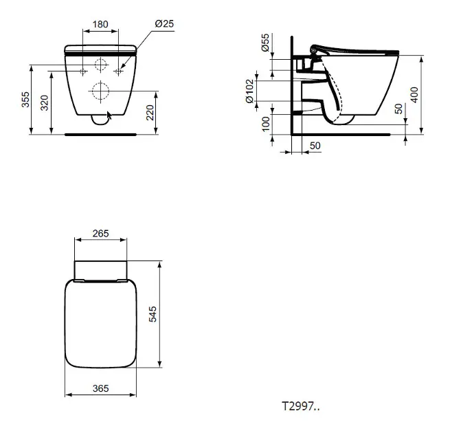 Ideal Standard - Strada II - WC - T299701 – 2. kép