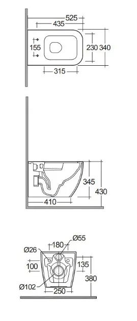 Kludi - Resa C - WC - 28WCW0243 – 2. kép