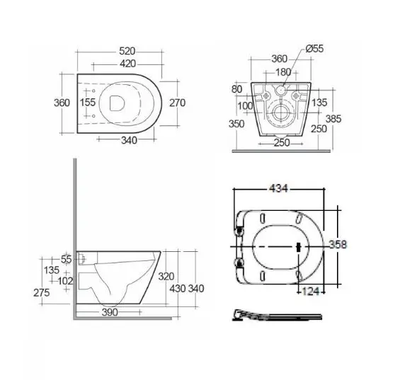Kludi - Resa R - WC - 23WCW0243 – 2. kép