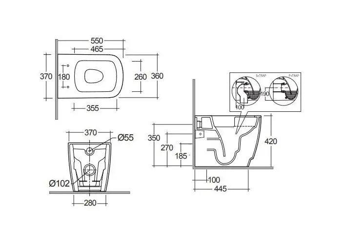 Kludi - Resa S - WC - 27WCB03O2 – 2. kép