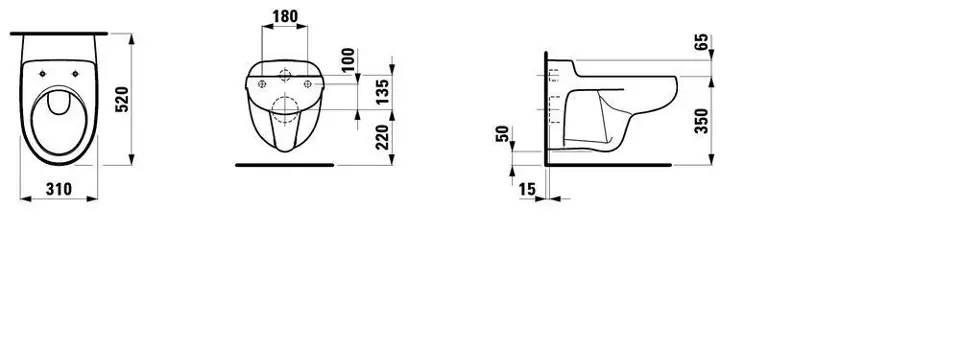 Laufen - Florakids - WC - H8200310000001 – 2. kép
