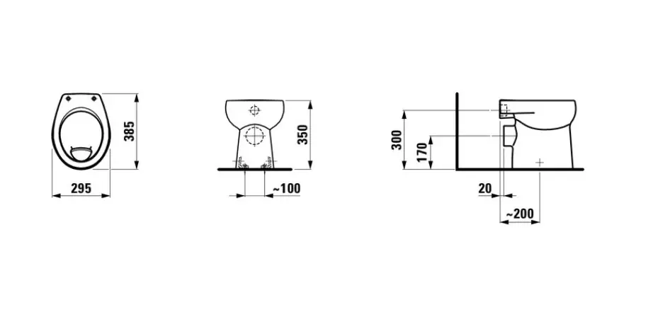 Laufen - Florakids - WC - H8220370000271 – 2. kép