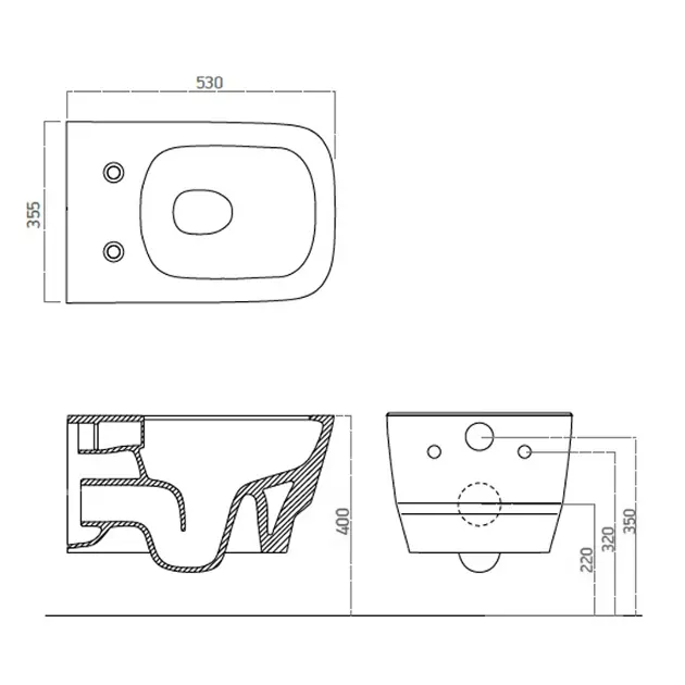 Sapho - Sanitary ceramics - WC - 100214 – 2. kép