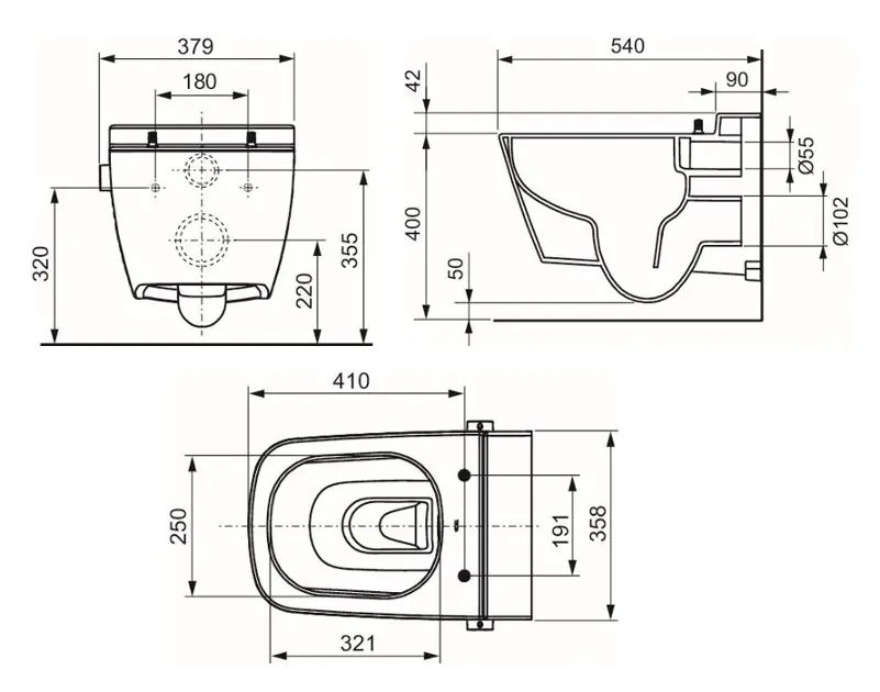Tece - TECEone - WC - 9700201 – 2. kép