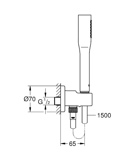 Grohe - Euphoria Cosmopolitan - Kézi zuhanyfej - 26404000 – 2. kép